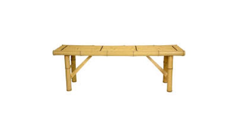 Bamboo Bench Seat – 4′ | Rental