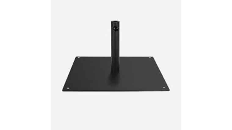 24″ x 24″ Metal Umbrella Stand – Black | Rental 24″ x 24″ Metal Umbrella Stand – Black | Rental