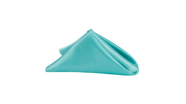 Satin Napkin 20″x20″ – Light Turquoise | Rental