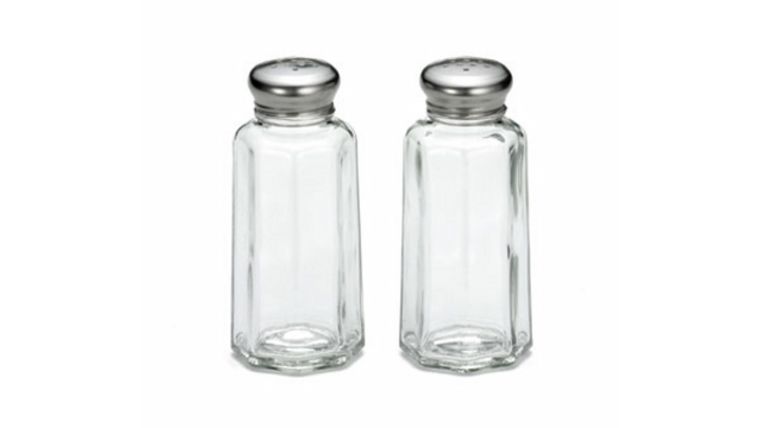 1 oz. Salt/Pepper Shaker 18-8 Stainless Steel Top | Rental