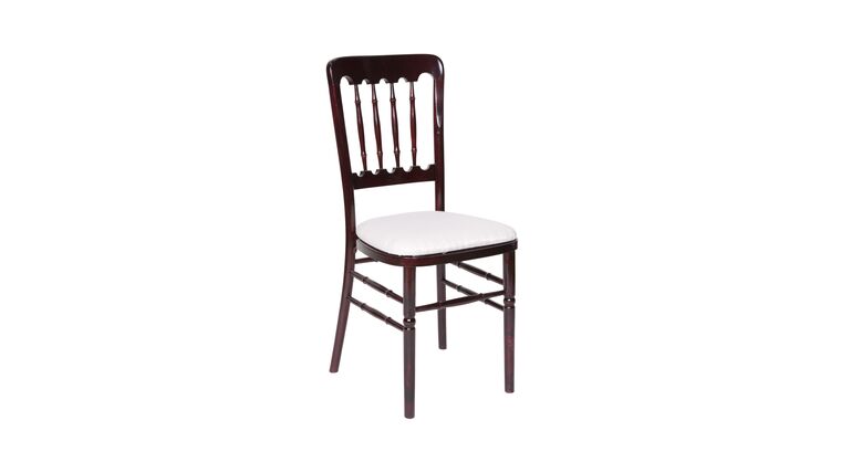 Napoleon Resin Chair – Dark Brown | Rental