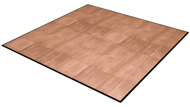 12′ x 15′ Dark Maple Dance Floor | Rental