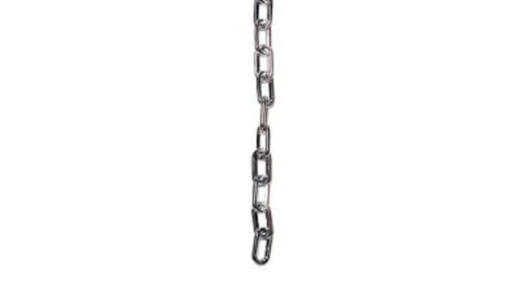 10′ Metal Stanchion Chain – Chrome | Rental 10′ Metal Stanchion Chain – Chrome | Rental
