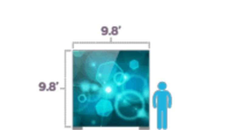 10′ x 10′ 3.9mm LED Video Wall | Rental