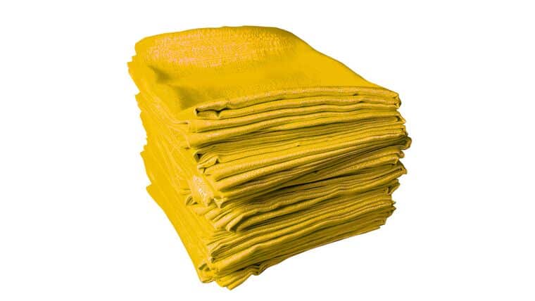 16′ x 4′ Yellow Banjo Drape | Rental