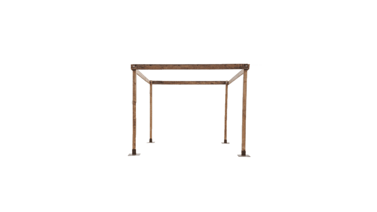 Cabana – 15′ x 15’w x 8’h Rustic Wood Cabana | Rental