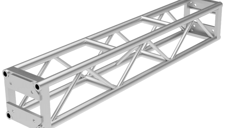 Global Truss – Package – 10′ Vertical Global Truss & 3′ x 3′ Steel Base Kit | Rental