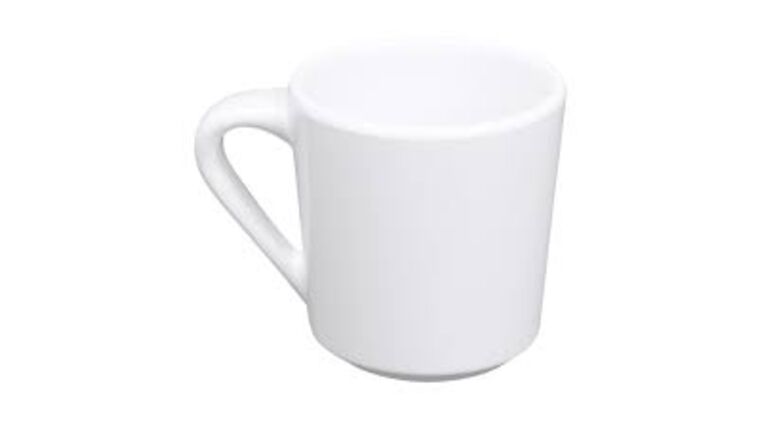 10 oz. White Melamine Mug | Rental