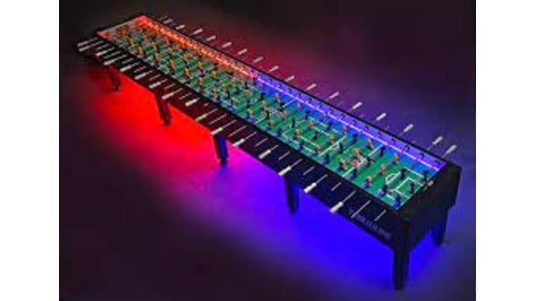 20 Player LED Illuminated Foosball Table | Rental