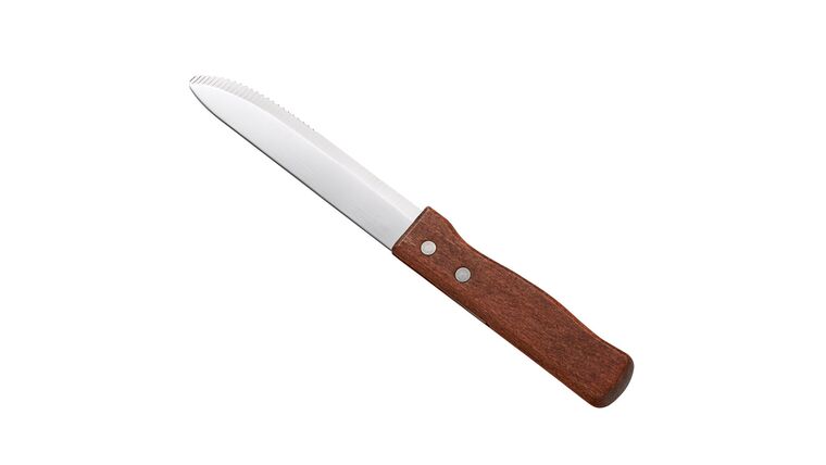Steak Knife – Wood Round Tip Jumbo Knife | Rental