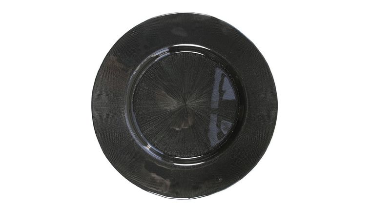 Glass Starburst Charger Plate | Rental