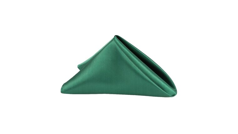 Satin Napkin 20″x20″ – Emerald Green | Rental