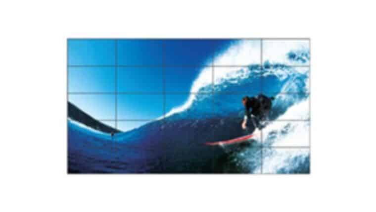 16.8′ x 9.5′ – 5×5 LCD Video Wall | Rental
