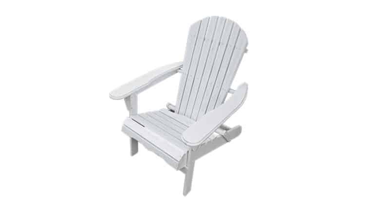 Adirondack Chair | Poly | White | Rental Adirondack Chair | Poly | White | Rental