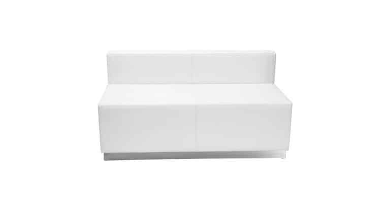 Alon White Loveseat | Rental Alon White Loveseat | Rental