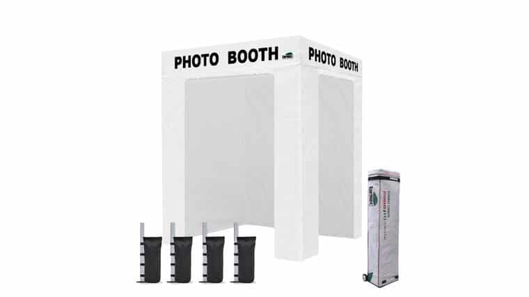 5′ x 5′ Flat Pop Up Photo Booth Enclosure – White | Rental 5′ x 5′ Flat Pop Up Photo Booth Enclosure – White | Rental