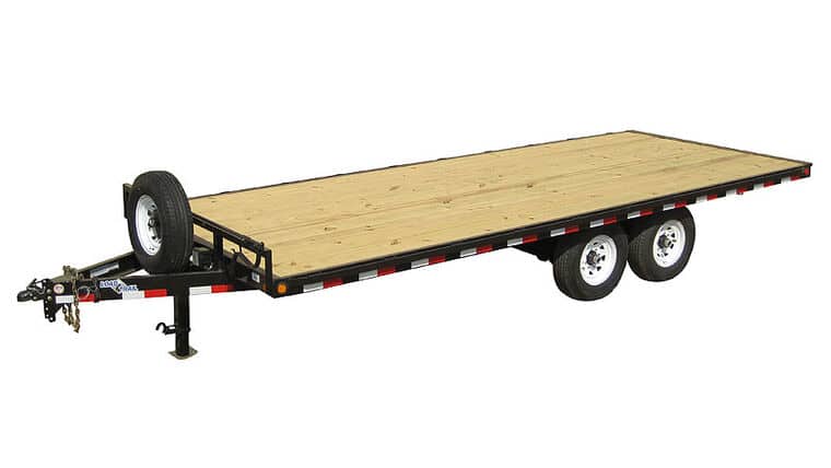 Equipment Trailer – Fixed Deck Over – 8.5′ x 24′ | Rental