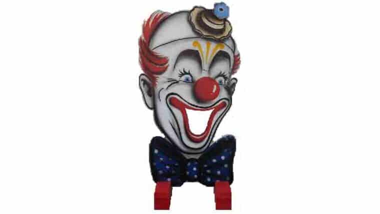 Clown Face Toss Carnival Game | Rental