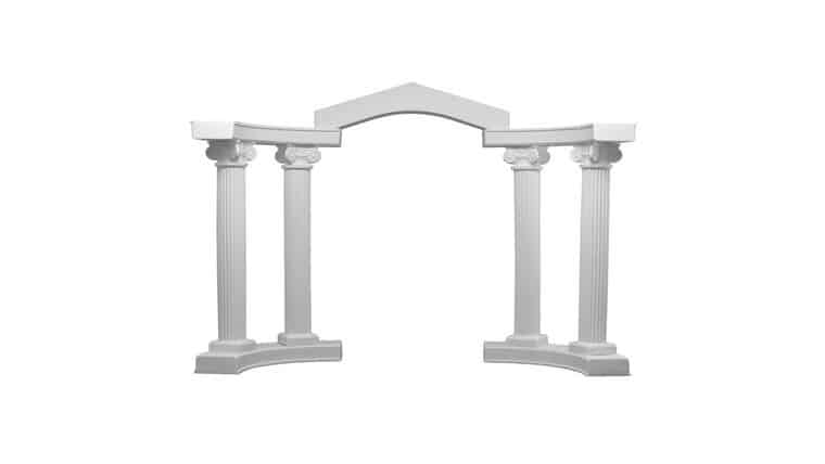 8′ Complete Capitol Colonnade Column | Rental 8′ Complete Capitol Colonnade Column | Rental