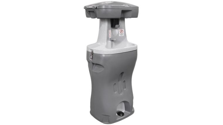 PolyJohn BRA2-2000 Bravo 22 Gallon Heated Portable Dual Hand Washing Station | Rental