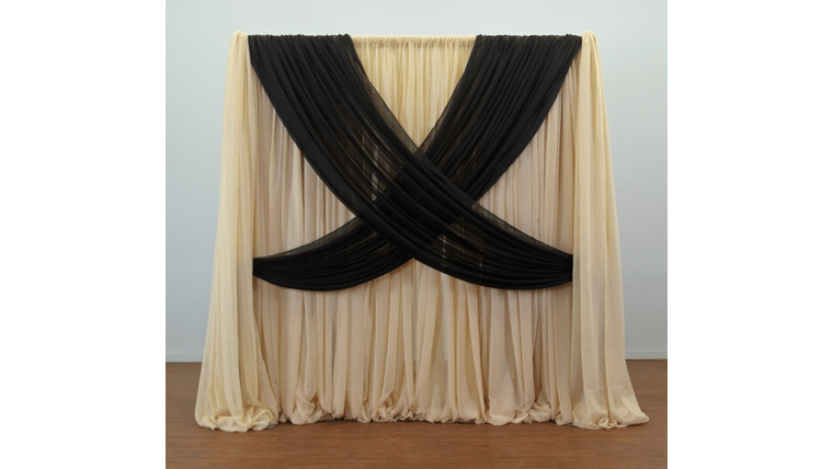 Drapery – Package – Criss-Cross Curtain 1 Panel Backdrop – 8 – 20′ | Rental Drapery – Package – Criss-Cross Curtain 1 Panel Backdrop – 8 – 20′ | Rental