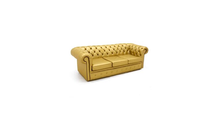 Chesterfield Sofa Three Seater – Gold | Rental Chesterfield Sofa Three Seater – Gold | Rental