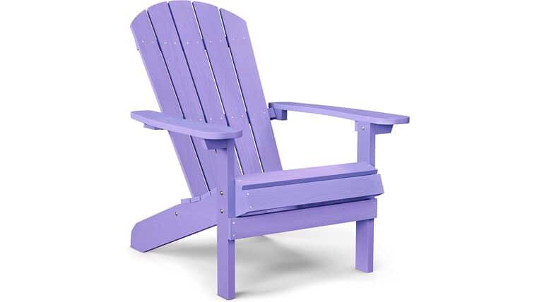 Adirondack Chair | Poly | Purple | Rental Adirondack Chair | Poly | Purple | Rental