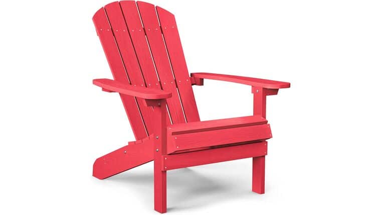 Adirondack Chair | Poly | Red | Rental Adirondack Chair | Poly | Red | Rental