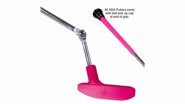 39″ ADA Black Light Pink Urethane Mini Golf Putter | Rental 39″ ADA Black Light Pink Urethane Mini Golf Putter | Rental