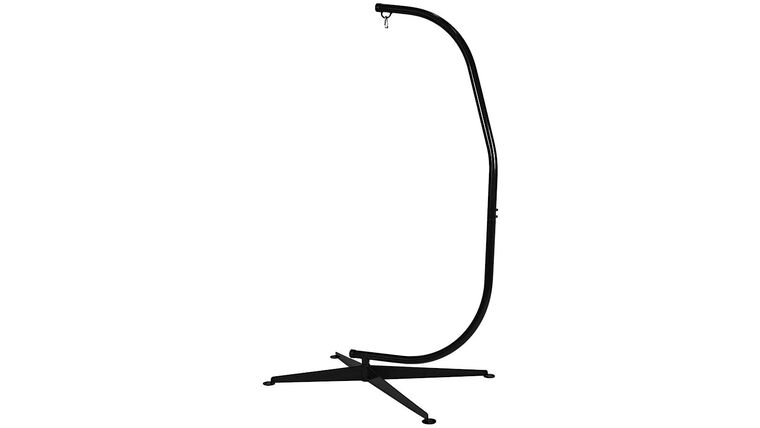 Hammock Chair – Chair Stand Hanging Hammock Stand, Premium C-Stand for Air Porch Swing Chair, Heavy Duty 300lbs Capacity, Indoor/Outdoor | Rental Hammock Chair – Chair Stand Hanging Hammock Stand, Premium C-Stand for Air Porch Swing Chair, Heavy Duty 300lbs Capacity, Indoor/Outdoor | Rental