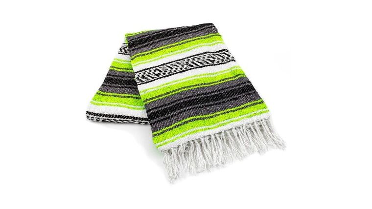 Mexican Blanket – Lime Green | Rental