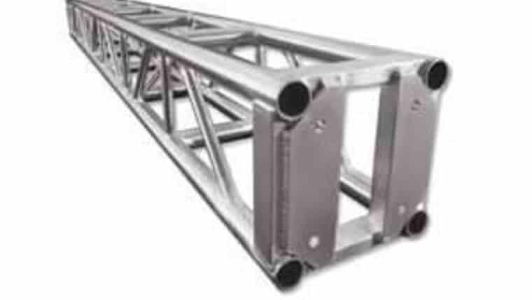 Global Truss – Package – 5′ Galaxy Stage Silver 12″ Box Truss | Rental