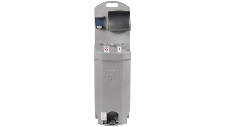 PolyJohn PSW1-1000 Handstand Grey 16 Gallon Sink Unit w/Wheels | Rental