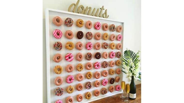 4′ x 4′ White Wood Donut Wall | Rental 4′ x 4′ White Wood Donut Wall | Rental