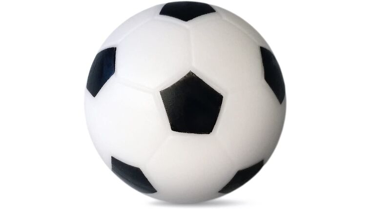 Colonel Pickles Novelties Foosball Table Replacement Foosballs-  36mm Game Table Size – Black and White Tabletop Soccer Balls | Rental