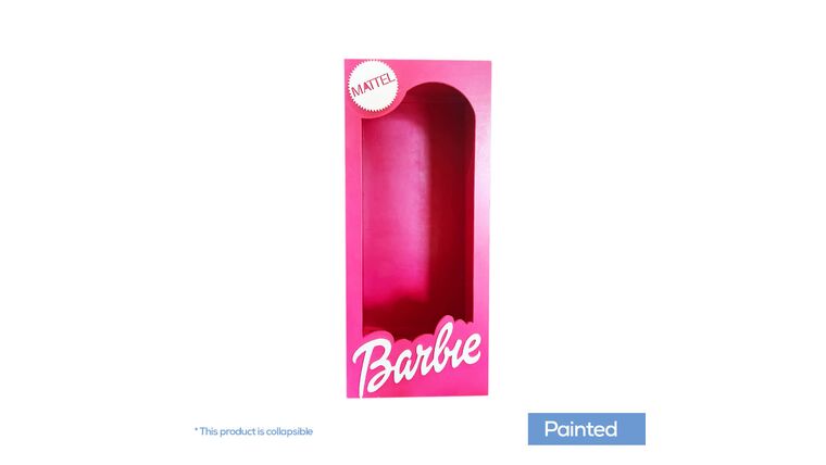 Wood – Collapsible Barbie Box Photo Booth – Pink – KIDS | Rental Wood – Collapsible Barbie Box Photo Booth – Pink – KIDS | Rental