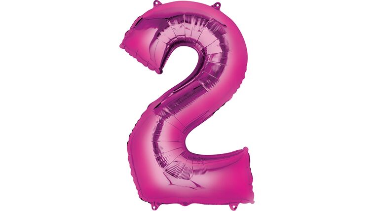 34″ Pink Number 2 Anagram Balloon | Purchase | Rental 34″ Pink Number 2 Anagram Balloon | Purchase | Rental