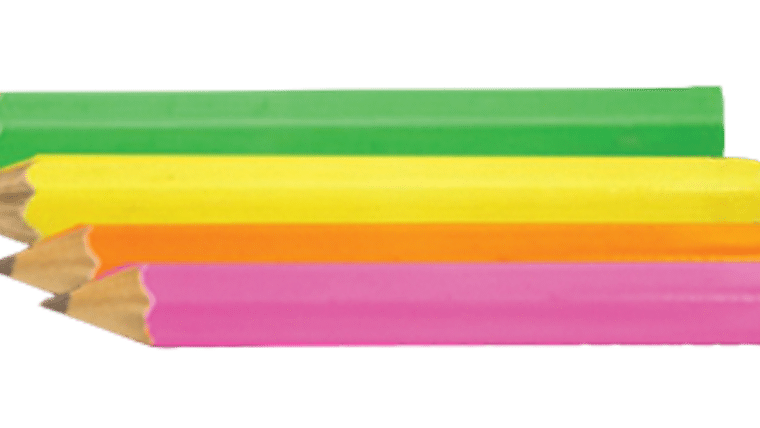 Black Light Assorted Color Pencil | Rental