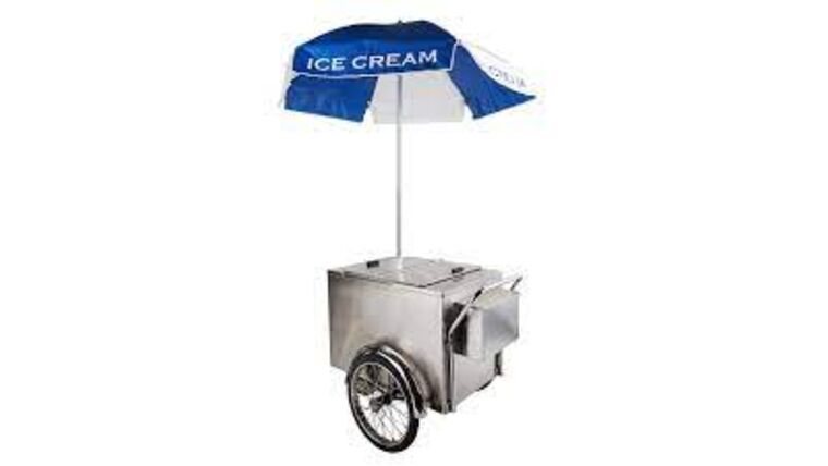Ice Cream – Electric Ice Cream Cart (Vinyl Umbrella Not Included) | Rental Ice Cream – Electric Ice Cream Cart (Vinyl Umbrella Not Included) | Rental