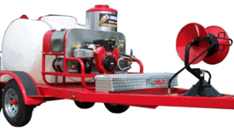Hot Pressure Washer Trailer | Rental Hot Pressure Washer Trailer | Rental