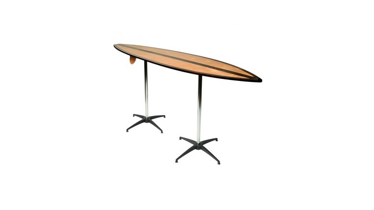 Surf Board Cocktail Table | Rental Surf Board Cocktail Table | Rental