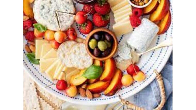 Charcuterie Tray | Assorted Fruit and Cheese Platter | Small | Serves 15 | Purchase | Rental Charcuterie Tray | Assorted Fruit and Cheese Platter | Small | Serves 15 | Purchase | Rental
