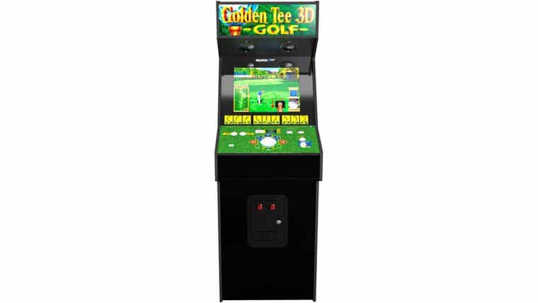 Golden Tee 3D Golf 19″ Arcade with Lit Marque Rental | Rental Golden Tee 3D Golf 19″ Arcade with Lit Marque Rental | Rental