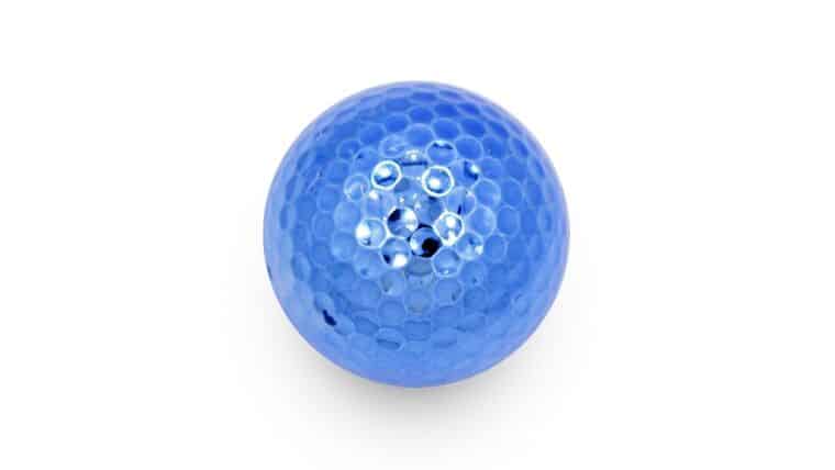 Ball – Metallic Blue Golf Ball | Rental