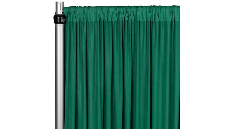 Spandex 4-way Stretch Drape Curtain 18ft H x 60″ W – Emerald Green | Rental Spandex 4-way Stretch Drape Curtain 18ft H x 60″ W – Emerald Green | Rental