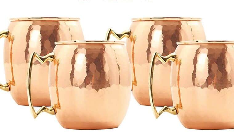 Beverage Glass – 18 oz. Copper Moscow Mule Hammered Copper Drinking Mug | Rental Beverage Glass – 18 oz. Copper Moscow Mule Hammered Copper Drinking Mug | Rental