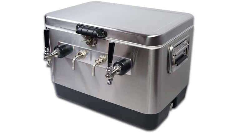 2 Tap Stainless Steel Jockey Box Kit | Rental