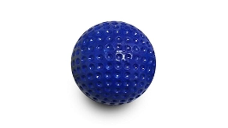 Blue Low Bounce Foam Practice Ball | Rental