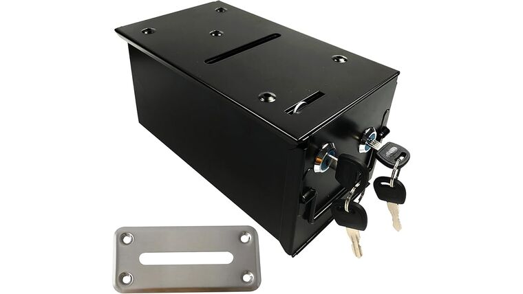 Poker Table Drop Rake Box | Rental