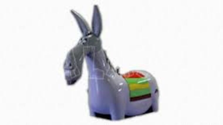 Mechanical Rodeo Donkey Ride | Rental